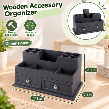 Multi-Compartment Accessory Organizer