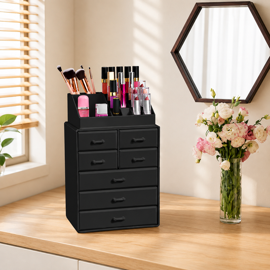 Multi-Drawer Acrylic Makeup Organizer