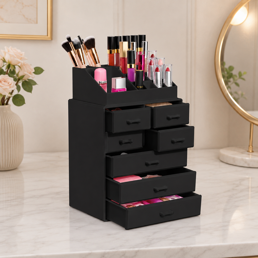 Multi-Drawer Acrylic Makeup Organizer