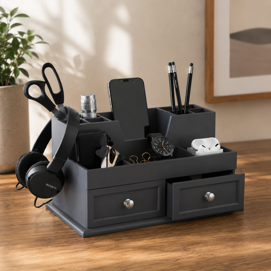 Multi-Compartment Accessory Organizer